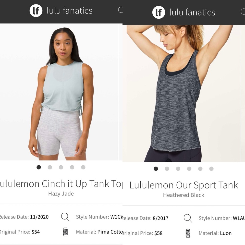 Lululemon Tank Bundle
